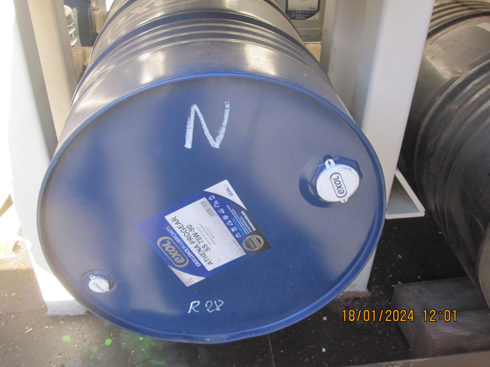 205litre drum Exol Athena Progear SS 75W-90 Semi S