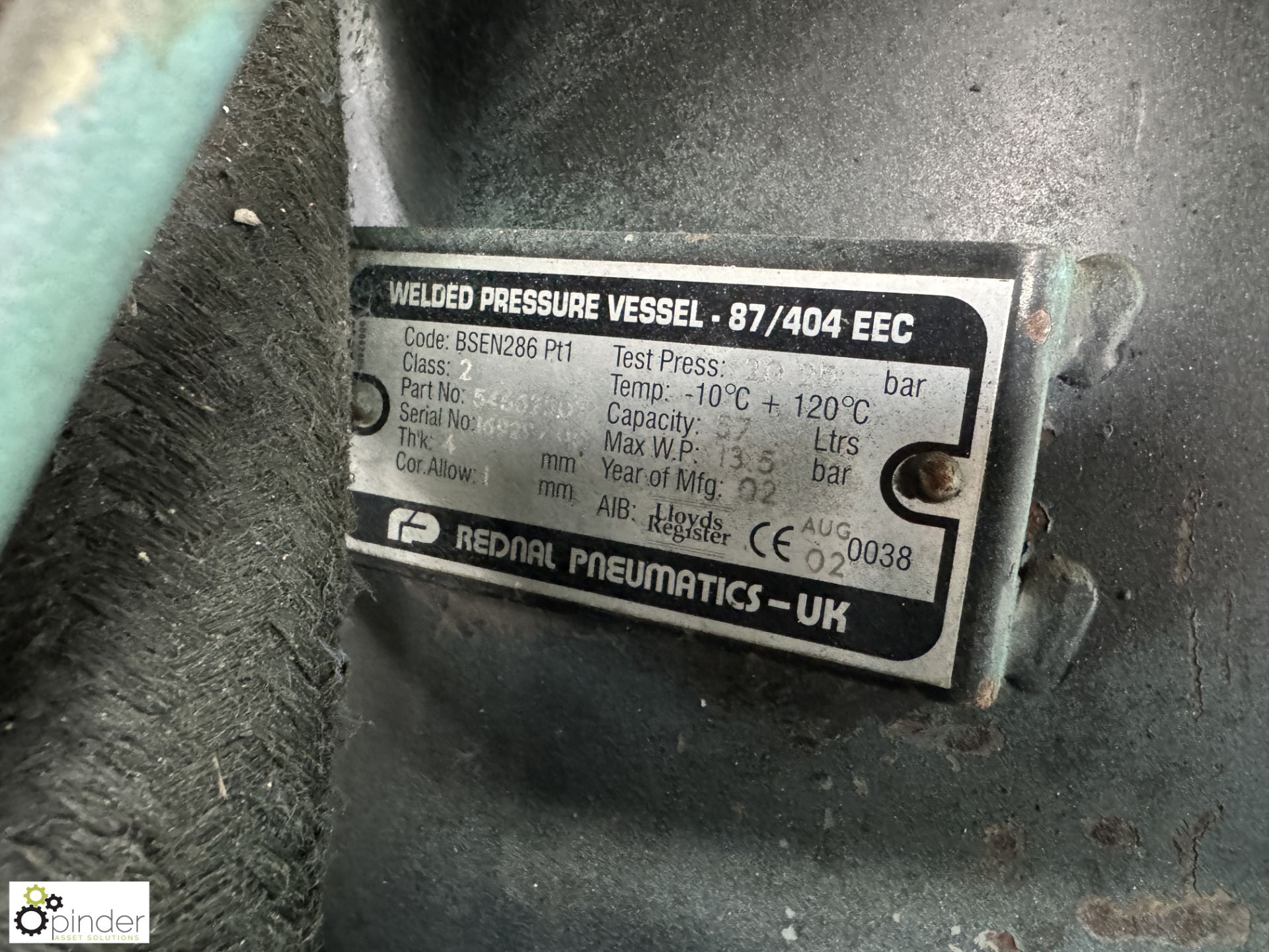 Ingersoll Rand VHP 400 high pressure single axle diesel driven Air Compressor, 3536hours, 400cfm, - Image 12 of 19