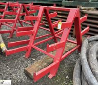 Fabricated A-frame Pipe Rack, 1000mm x 2100mm max