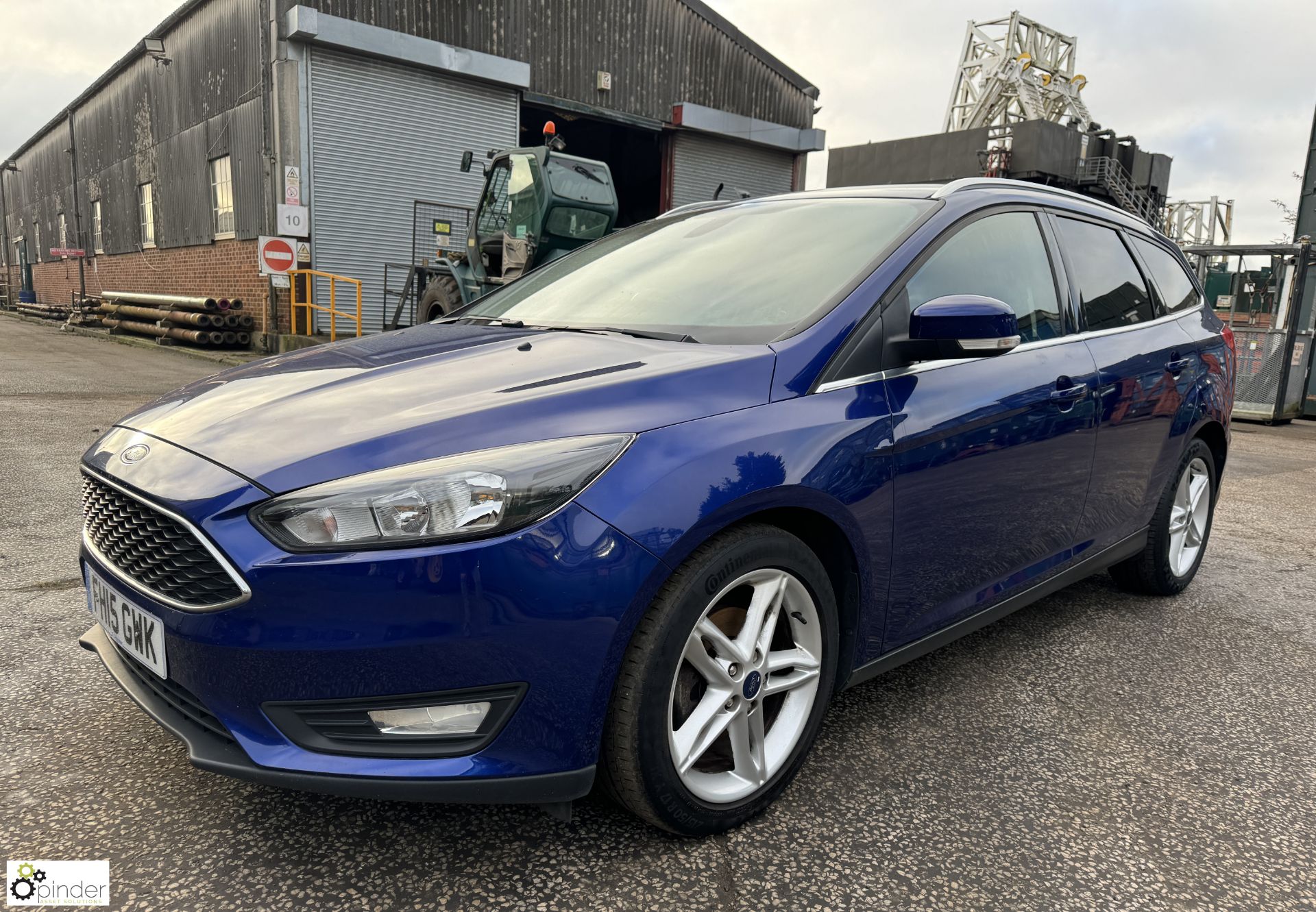 Ford Focus Zetec TDCI Estate, diesel, manual, 1499cc, registration FH15 GWK, date of registration 24