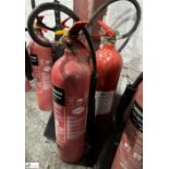 2 CO2 Fire Extinguishers, 5kg
