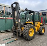 JCB 930 Rough Terrain Forklift Truck, diesel, 3000kg, 6081hours, triple mast, max lift height