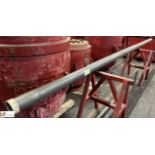 Tube, grade mild steel, OD 93mm, ID 88mm, length 4.4m