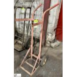 Tubular framed single Bottle Trolley