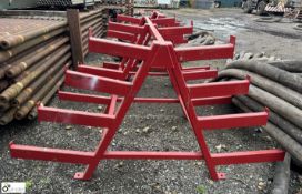 Fabricated A-frame Pipe Rack, 2500mm x 2300mm max