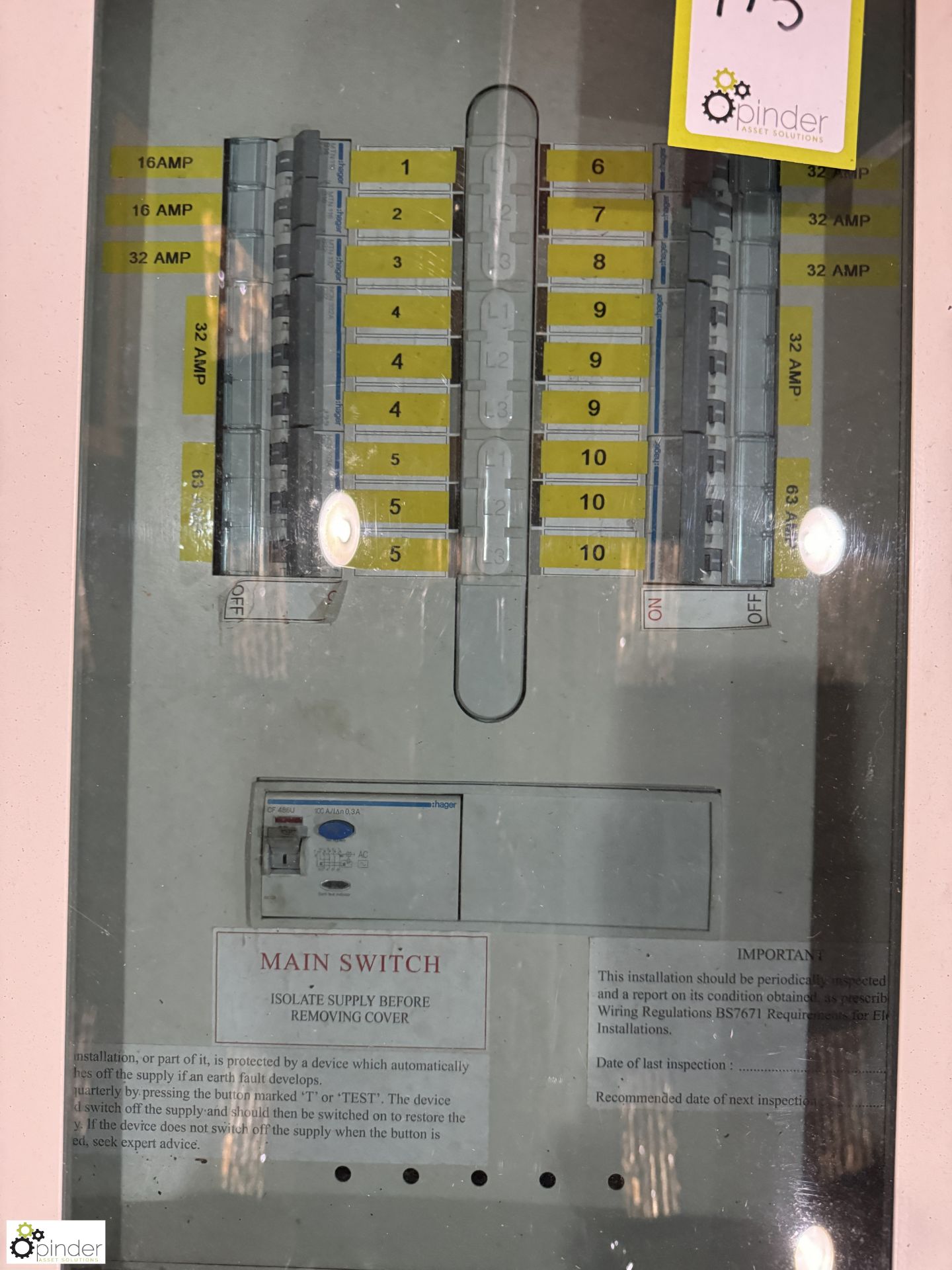 Hager Distribution Board - Image 2 of 3