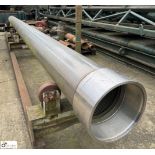 Stainless steel Pipe, 6280mm x 275mm diameter