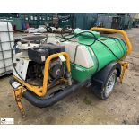 Brendon Bowsers BB1000 single axle mobile diesel driven Pressure Washer, with Yanmar diesel