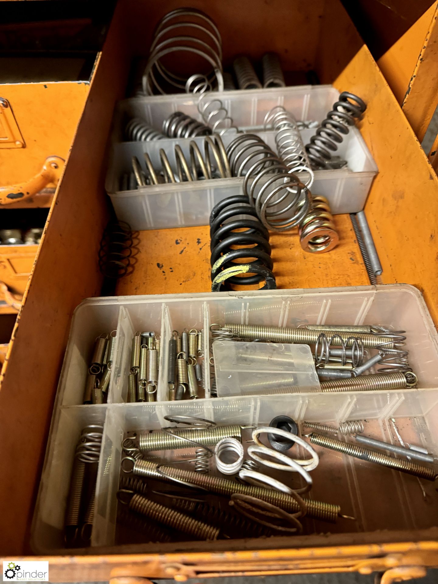 Quantity various Fixings including tapping screws, split pins, pipe connectors, etc, to and - Image 6 of 14