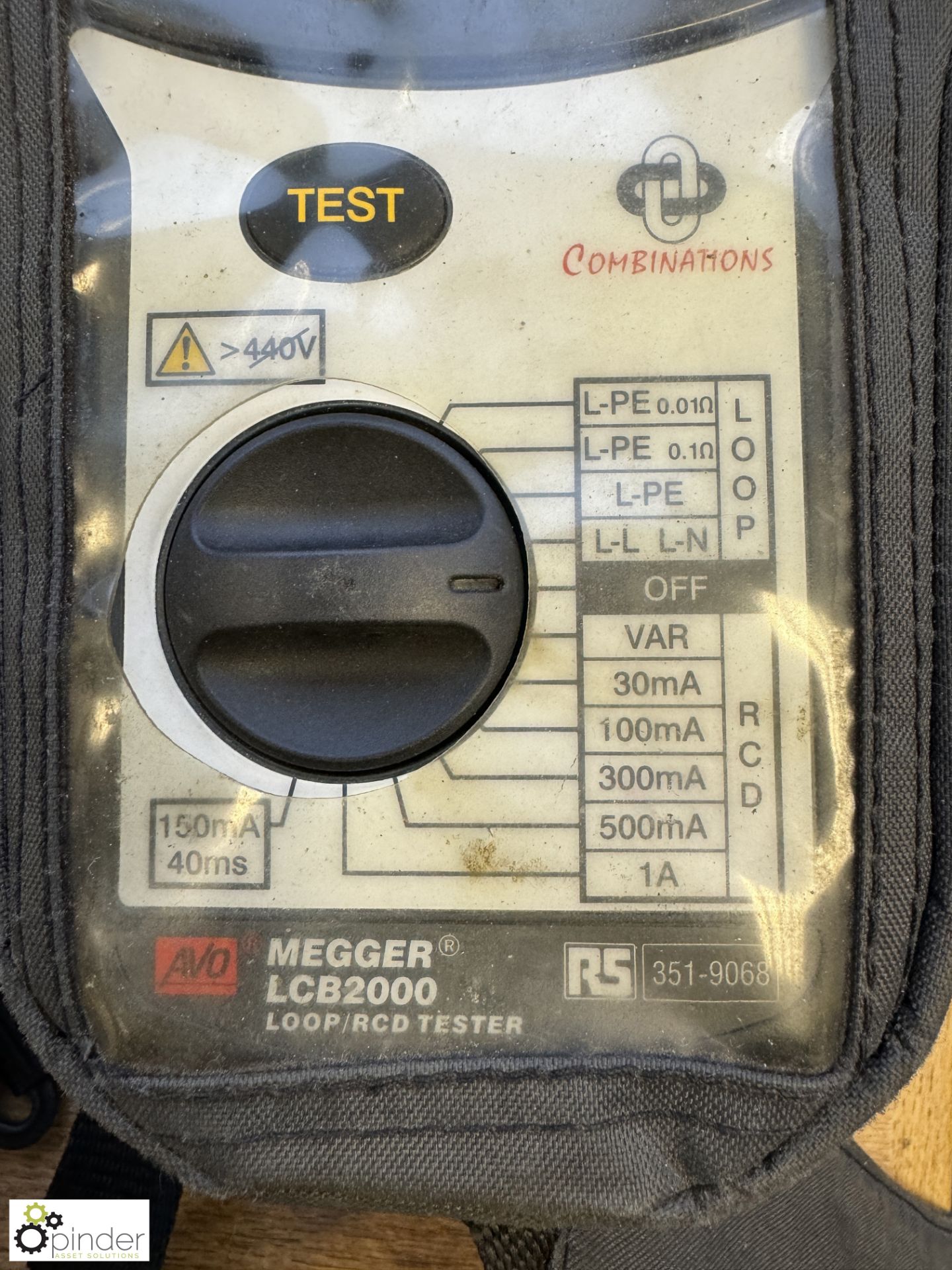 Megger LCB2000 Loop/RCD Tester - Bild 2 aus 4