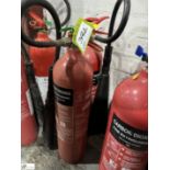 2 CO2 Fire Extinguishers, 5kg