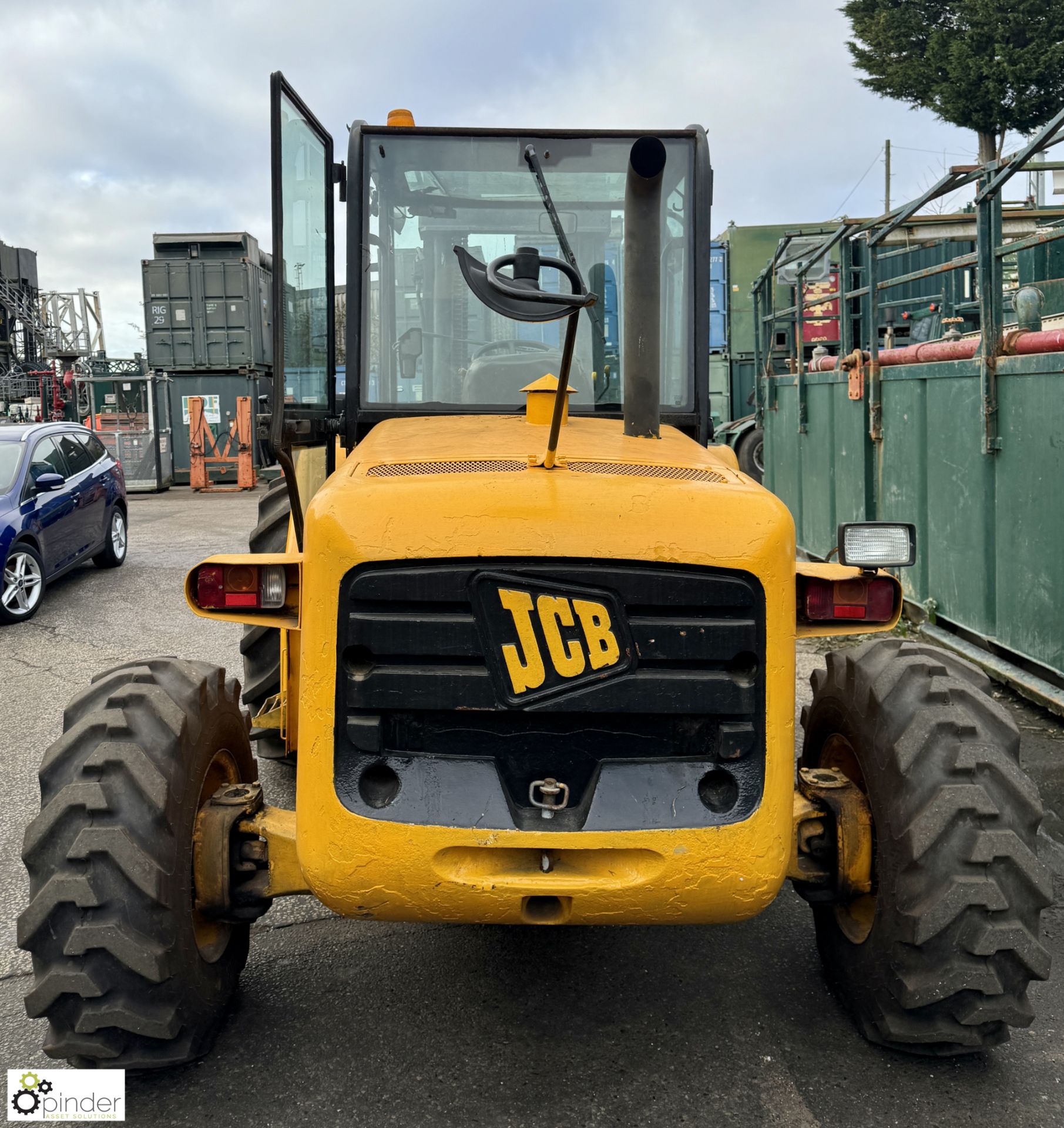 JCB 930 Rough Terrain Forklift Truck, diesel, 3000kg, 6081hours, triple mast, max lift height - Bild 7 aus 19