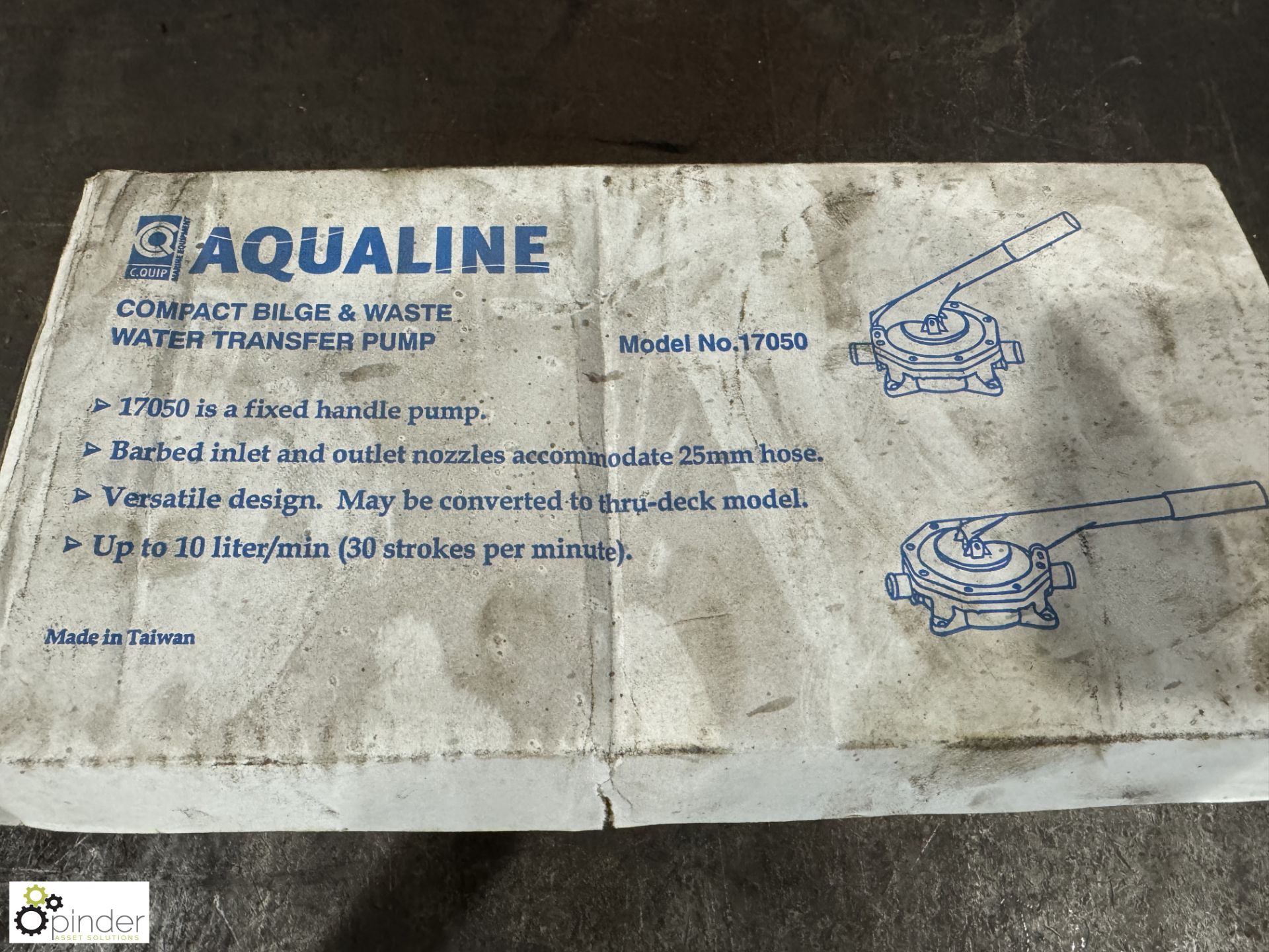 Aqualine Compact Bulge and Waste Water Transfer Pump, boxed and unused - Image 3 of 4