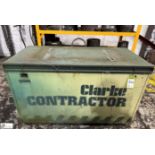 Clarke Contractor Security Tool Chest, 1220mm x 610mm x 680mm, and contents comprising various