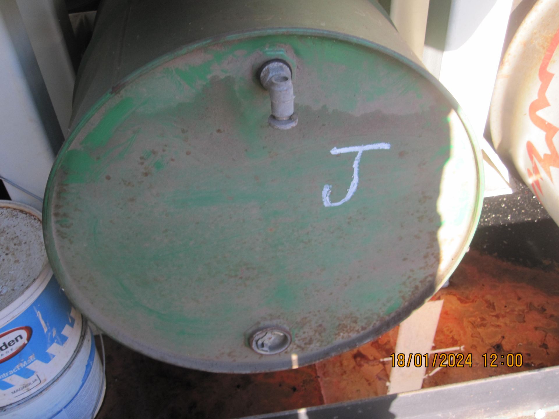 205litre drum BP Terrac (drum J)