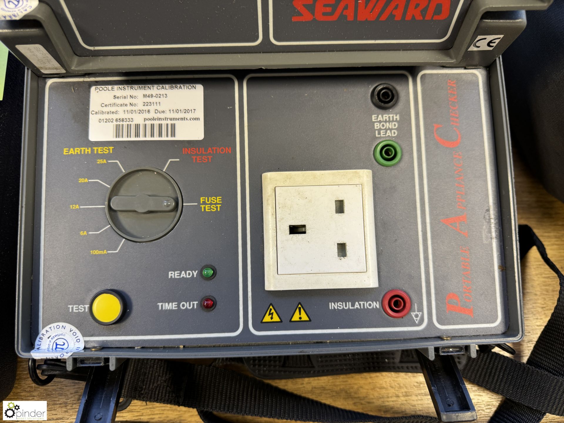 Seaward PAC1500Xi Portable Appliance Checker - Bild 2 aus 5