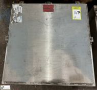 Stainless steel Control Panel Housing, 610mm x 610mm
