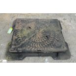 Inter Ax cast iron Manhole Cover, 780mm x 630mm