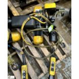 Morris Electric Chain Hoist, 1tonne, with pendant control (please note there will be a loading fee