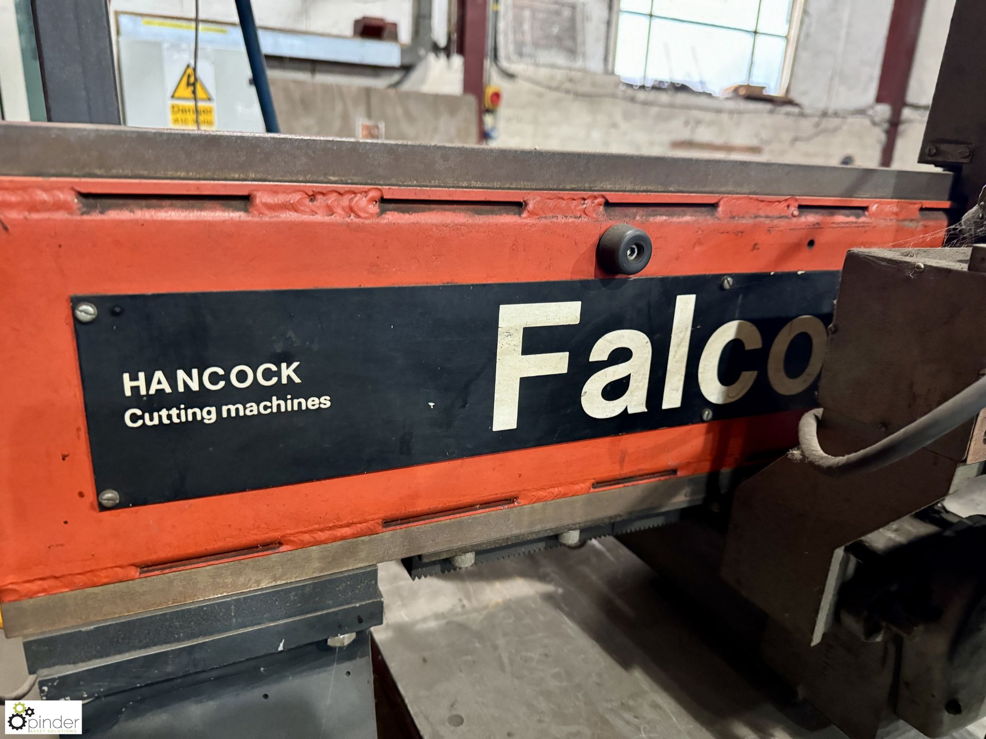 Hancock Falcon S oxypropane Profile Cutter, with Burny 3 CNC control, Davro Anderson water table, - Image 14 of 17
