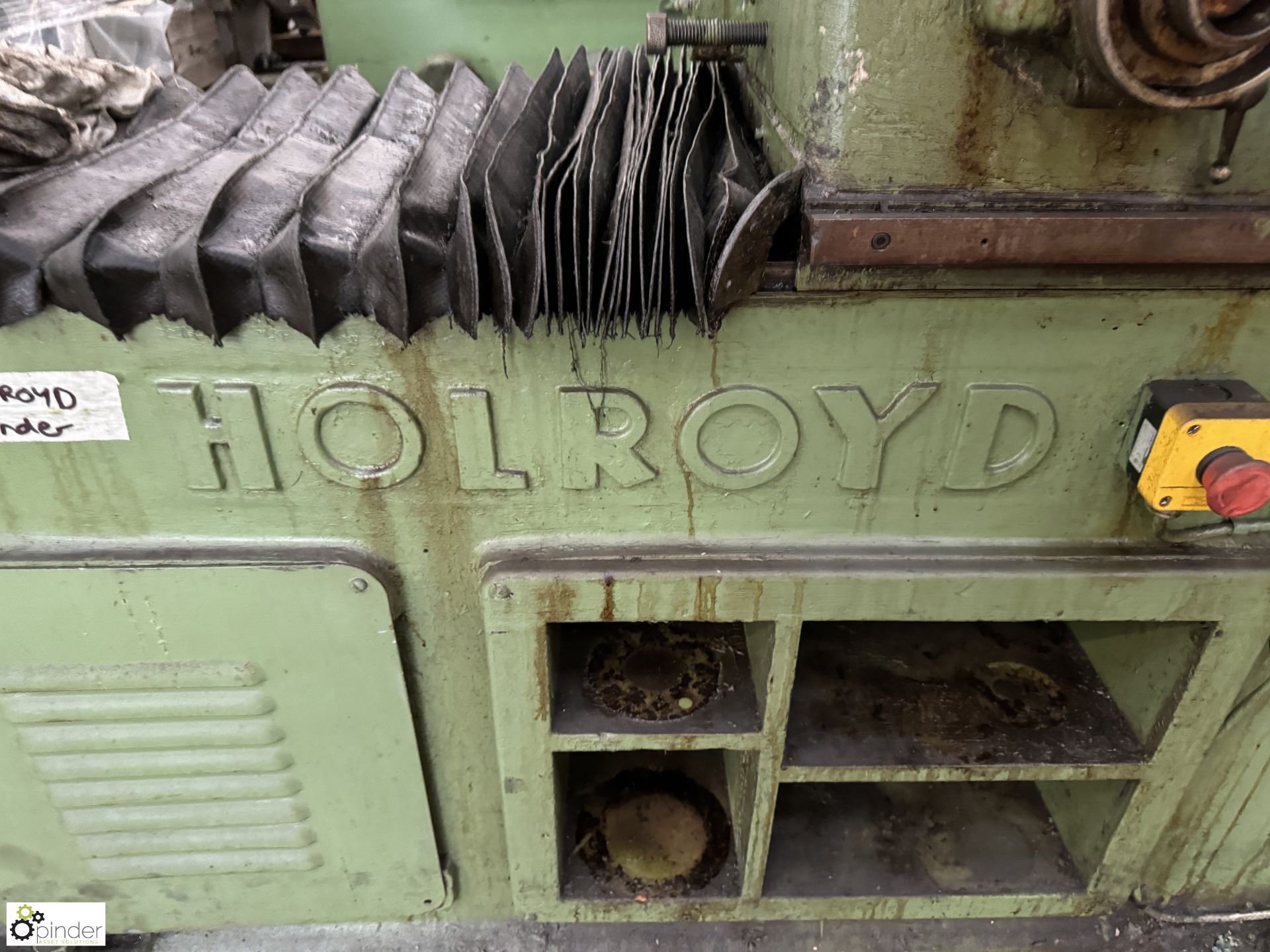 Holroyd Worm Grinding Machine, patent 2349, year 1969, 14in x 36in capacity (please note there - Image 3 of 11