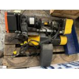 Morris electric Girder Hoist, 500kg, with girder runner, no pendant (please note there will be a