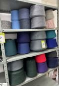 Quantity Acrylic Yarn, to rack