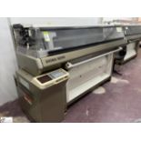 Shima Seiki SES122RT flat bed Knitting Machine, 10 gauge, serial number 2743, with Shimatronic