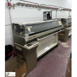 Shima Seiki SES122RT flat bed Knitting Machine, 10 gauge, serial number 2745, with Shimatronic