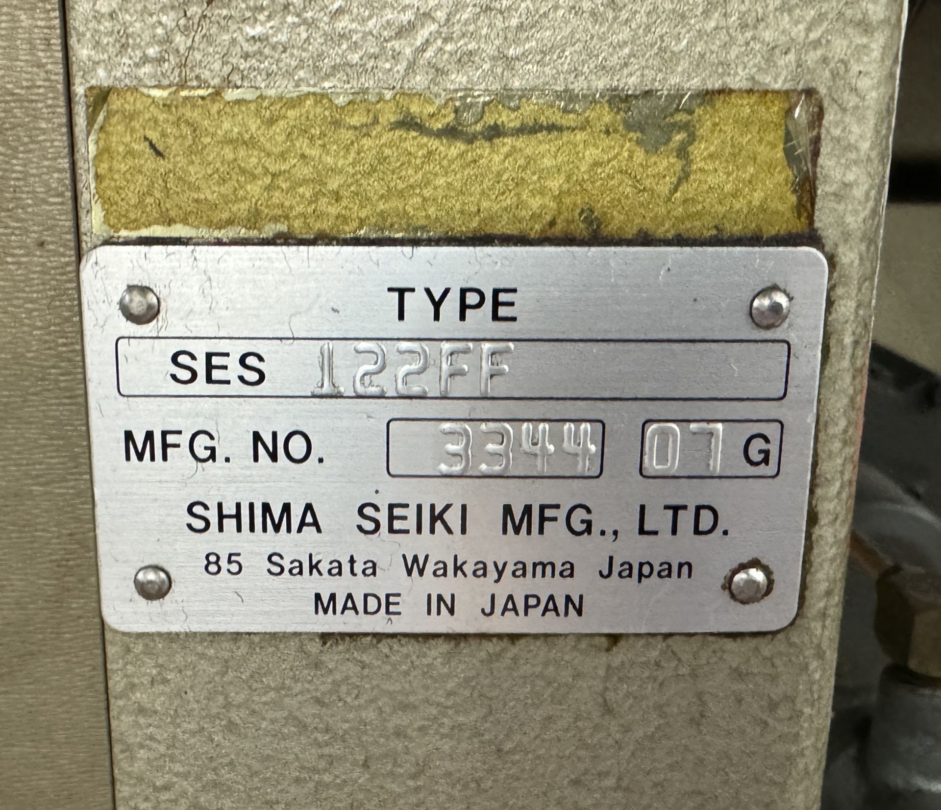 Shima Seiki SES122FF flat bed Knitting Machine, 7 - Image 11 of 12