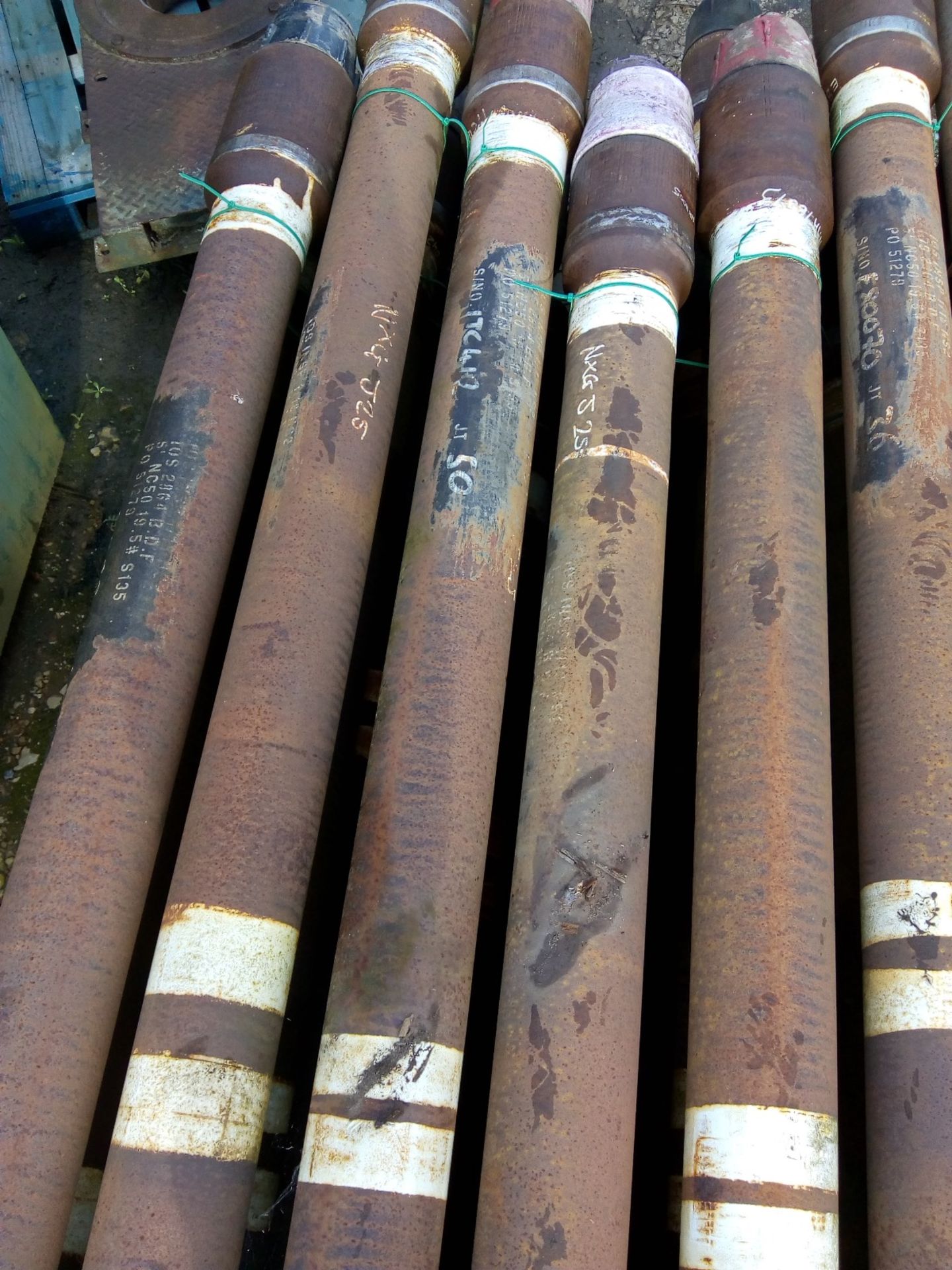 Approx. 147 Grant Prideco Premium 5″ Drill Pipe, Grade S135, Range 2, 19.50 lbs/ft, NC50 connections - Image 3 of 4