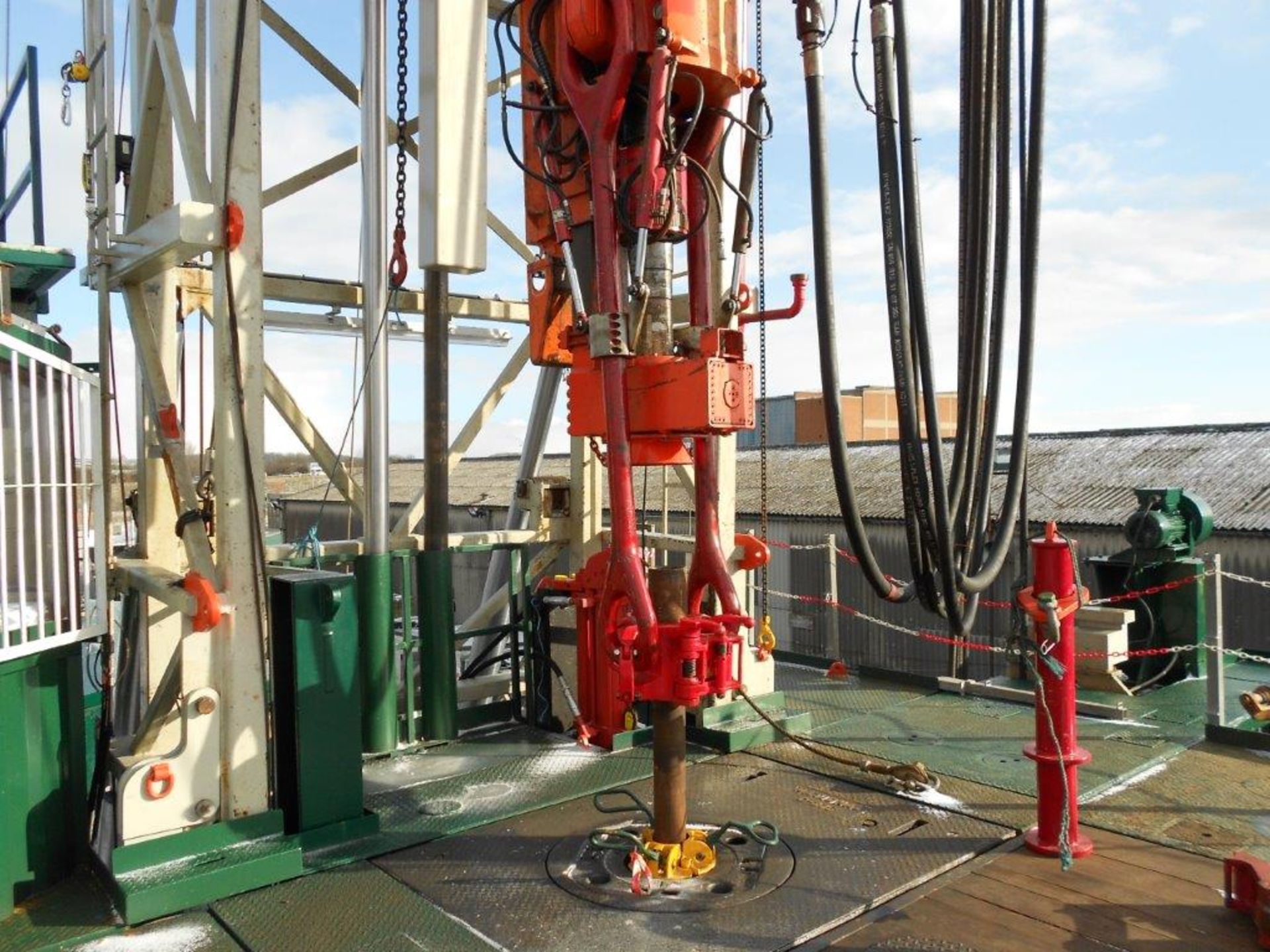Franks Cabot 900 Drilling Rig, comprising Kremco 440,000 lbs Mast Drawworks Franks Cabot 2346, 1 1/ - Image 6 of 15