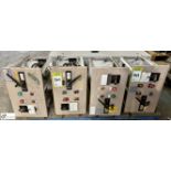 4 Reyrolle Belmas cabinet mountable Control Panels (LOCATION: Carlisle – collection Tuesday 19 March