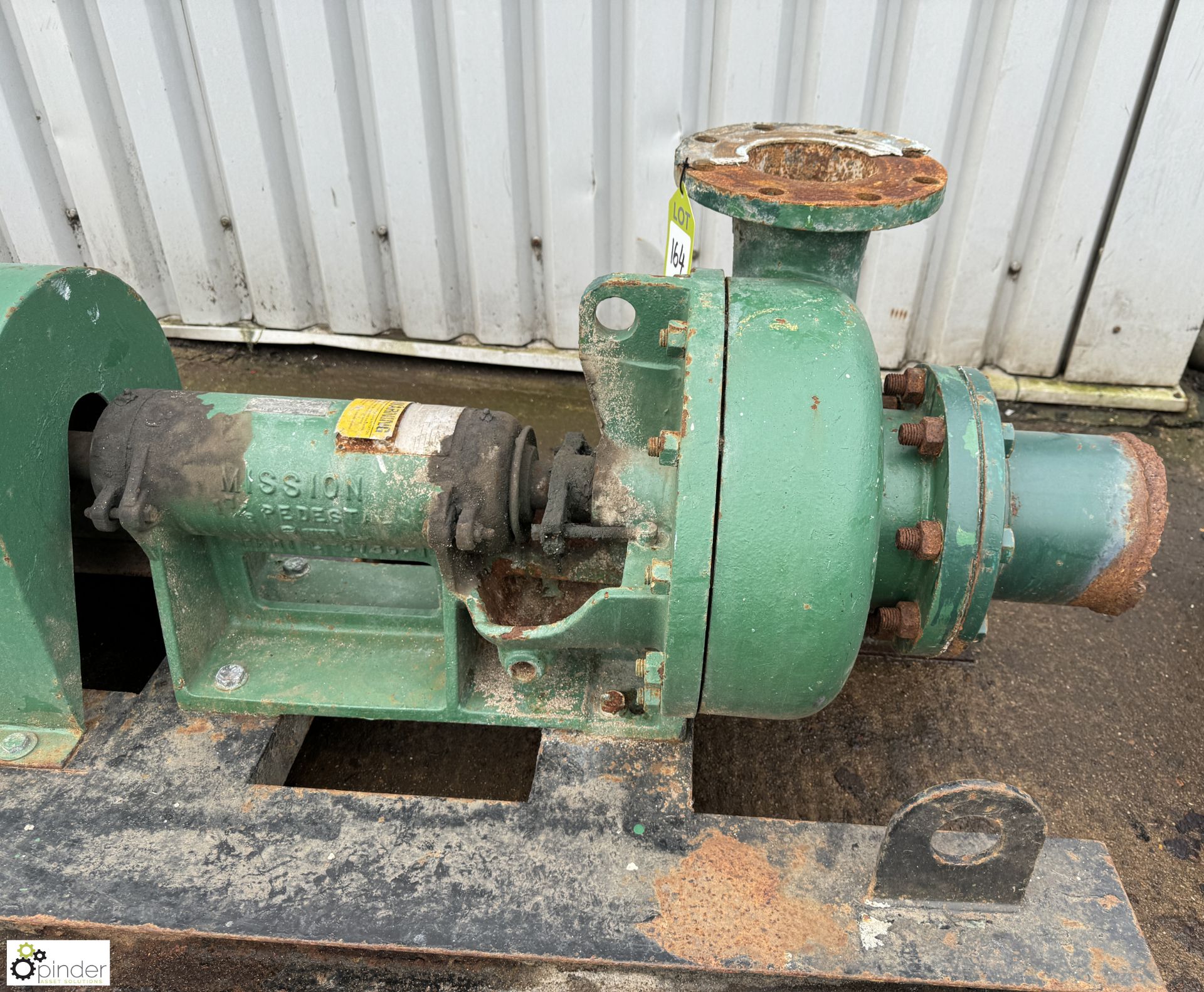 Pump Set with Mission 5X6R pump and motor (LOCATION: Nottingham – collection Monday 18 March and - Bild 3 aus 6