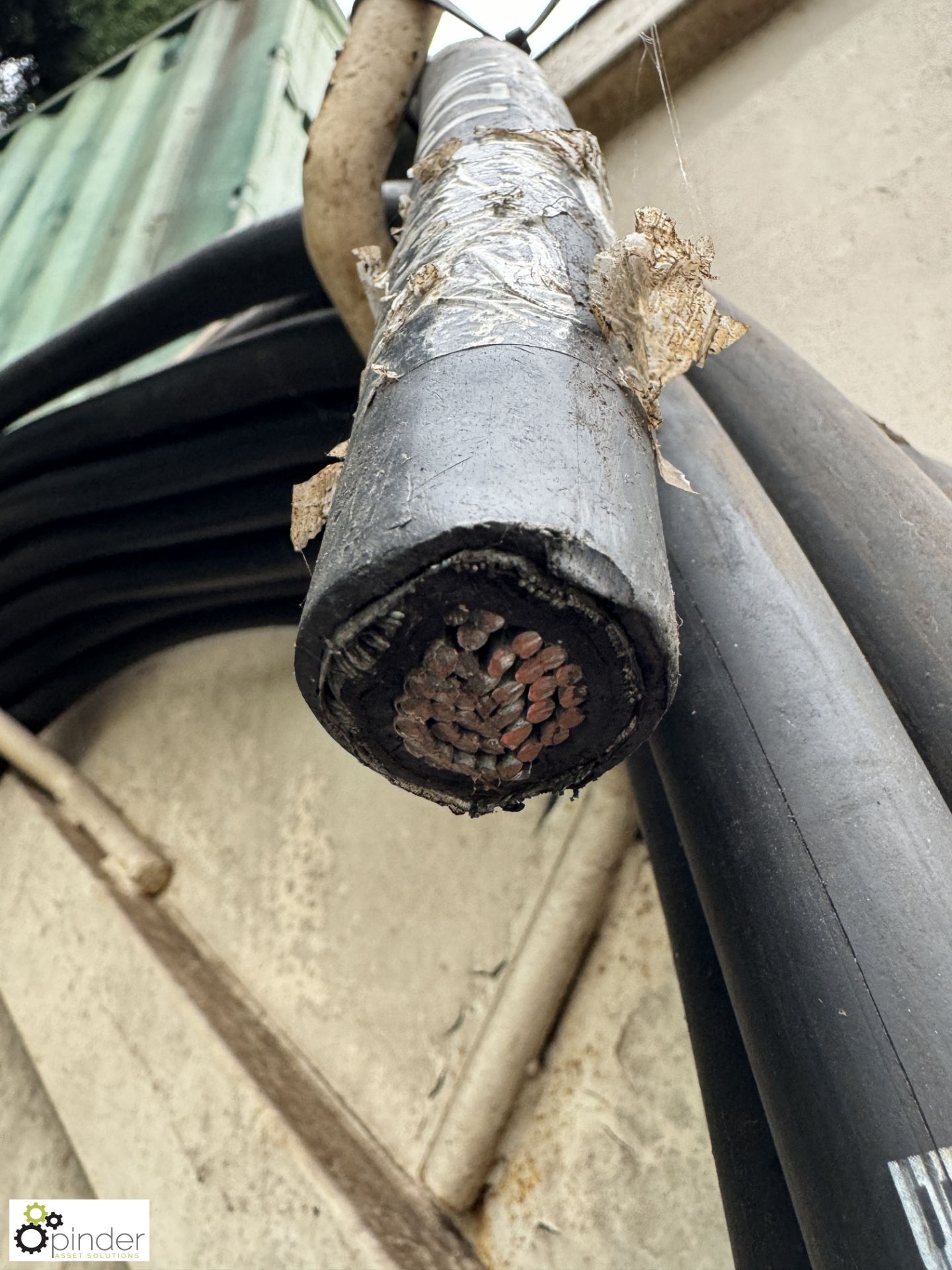 2 lengths insulated heavy duty Cable, 56m and 12m (LOCATION: Nottingham – collection Monday 18 March - Image 6 of 8