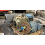 3 various Geared Motors, to pallet (LOCATION: Carlisle – collection Tuesday 19 March and Wednesday