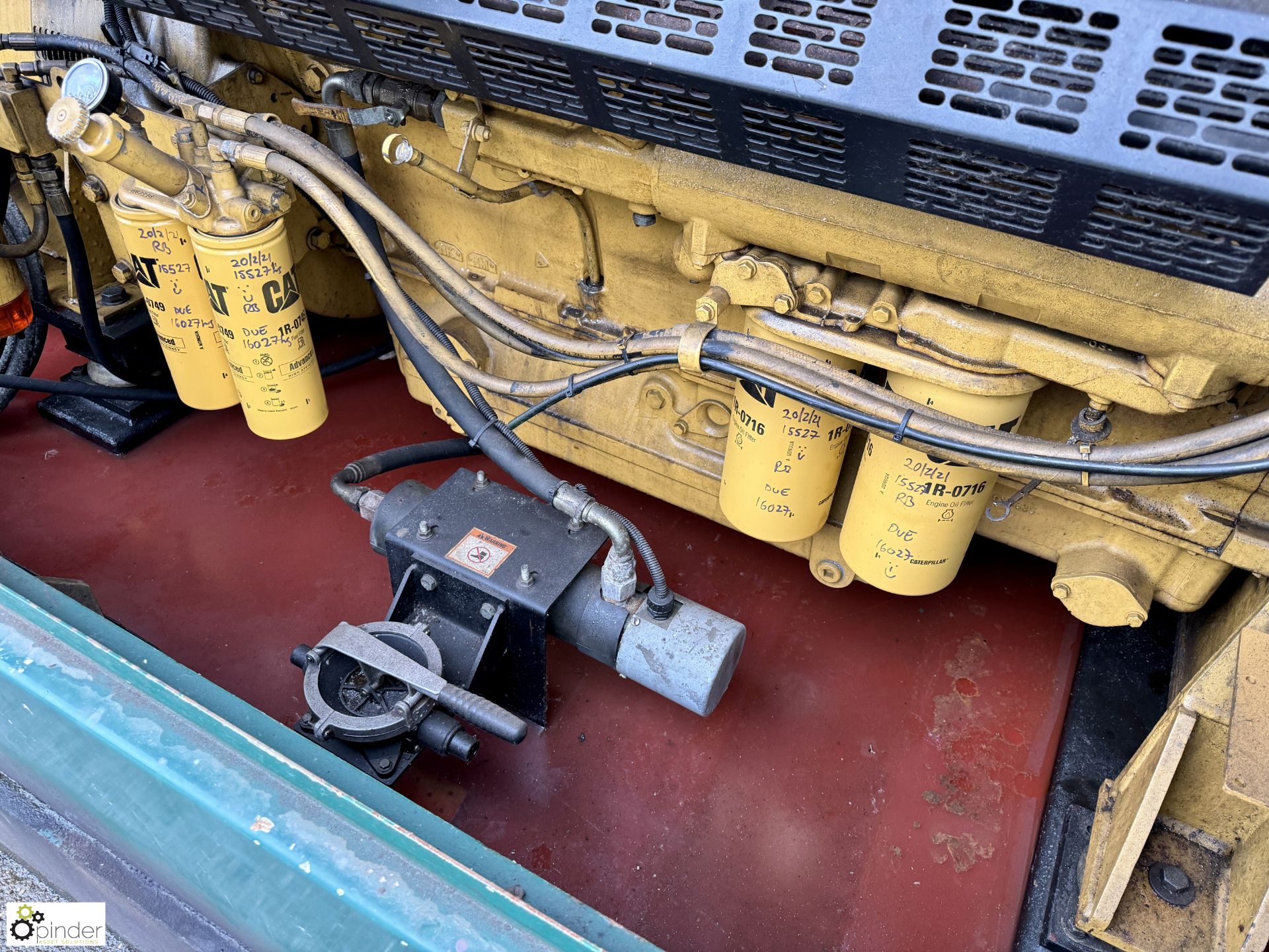 Caterpillar XQ455 diesel Generator Set, in acoustic cabinet, comprising Leroy LL6014J alternator - Bild 14 aus 29