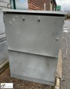 Fabricated Comms/Electrical Cabinet (LOCATION: Nottingham – collection Monday 18 March and Tuesday