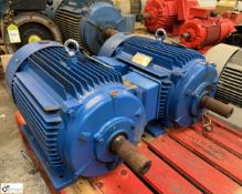 2 Mosca VE2180L4 Electric Motors, 22kw (LOCATION: Carlisle – collection Tuesday 19 March and