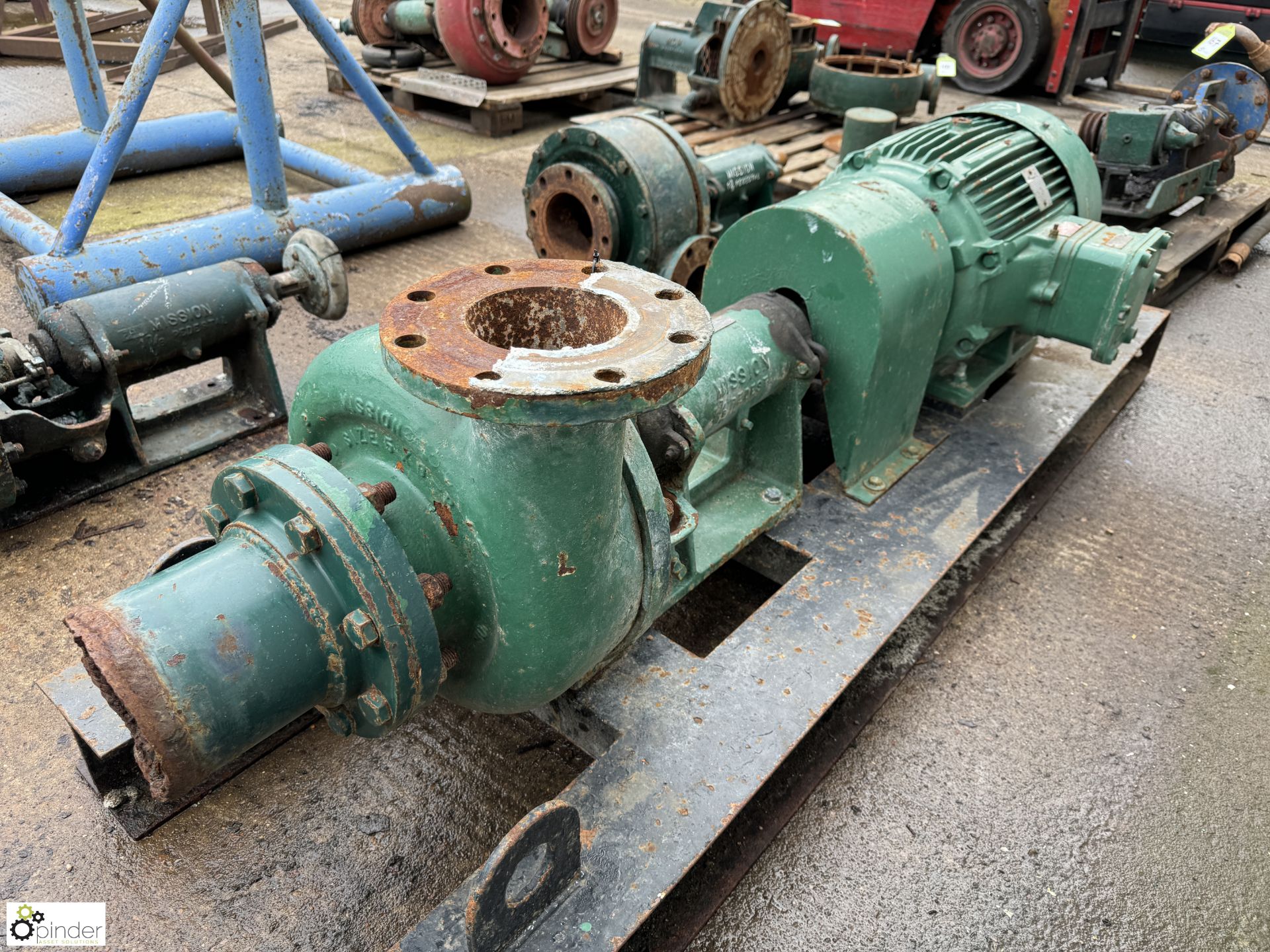 Pump Set with Mission 5X6R pump and motor (LOCATION: Nottingham – collection Monday 18 March and - Bild 5 aus 6