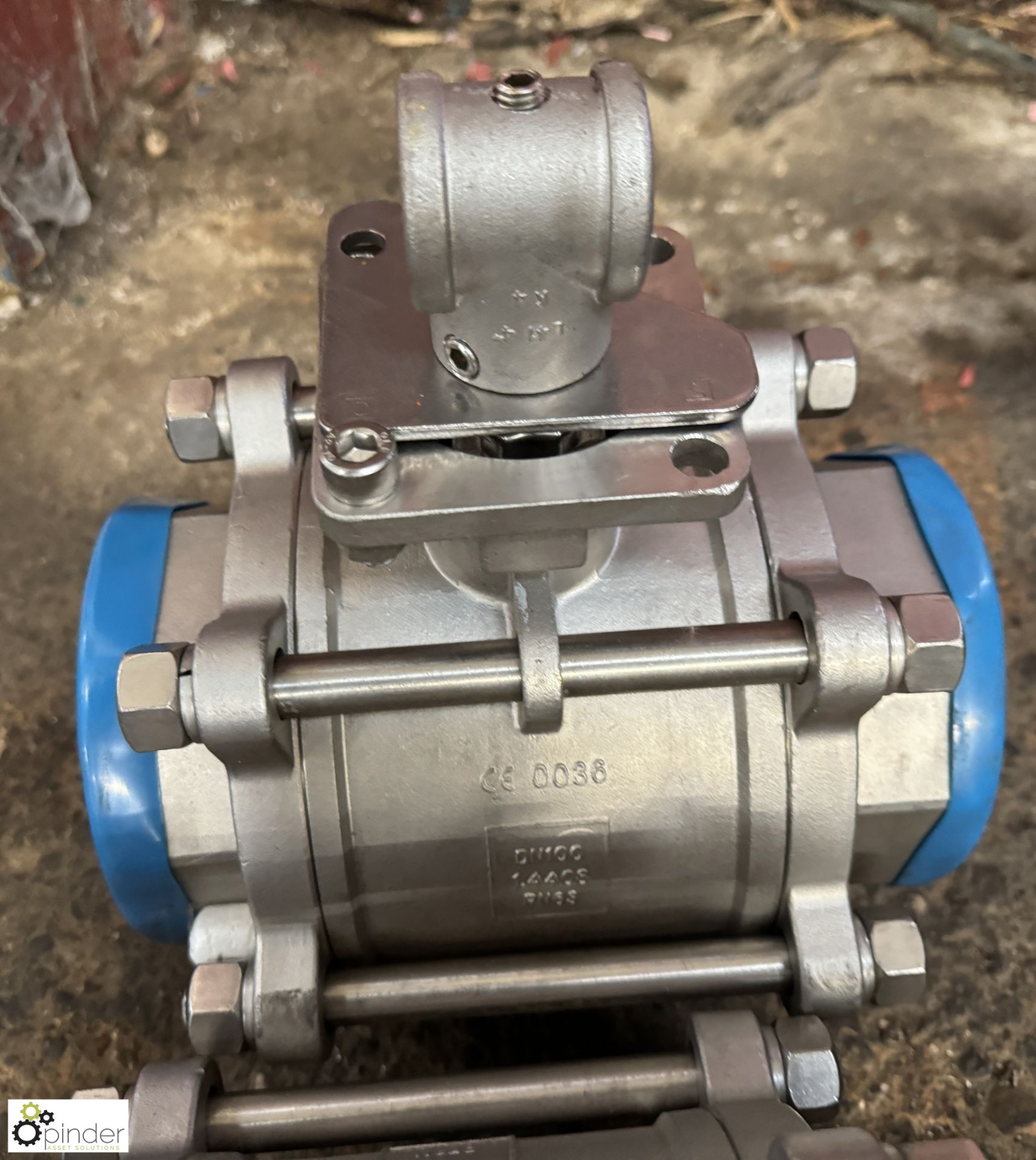 3 KI 4CF8M Ball Valves, 4in, unused (LOCATION: Nottingham – collection Monday 18 March and Tuesday - Bild 3 aus 4