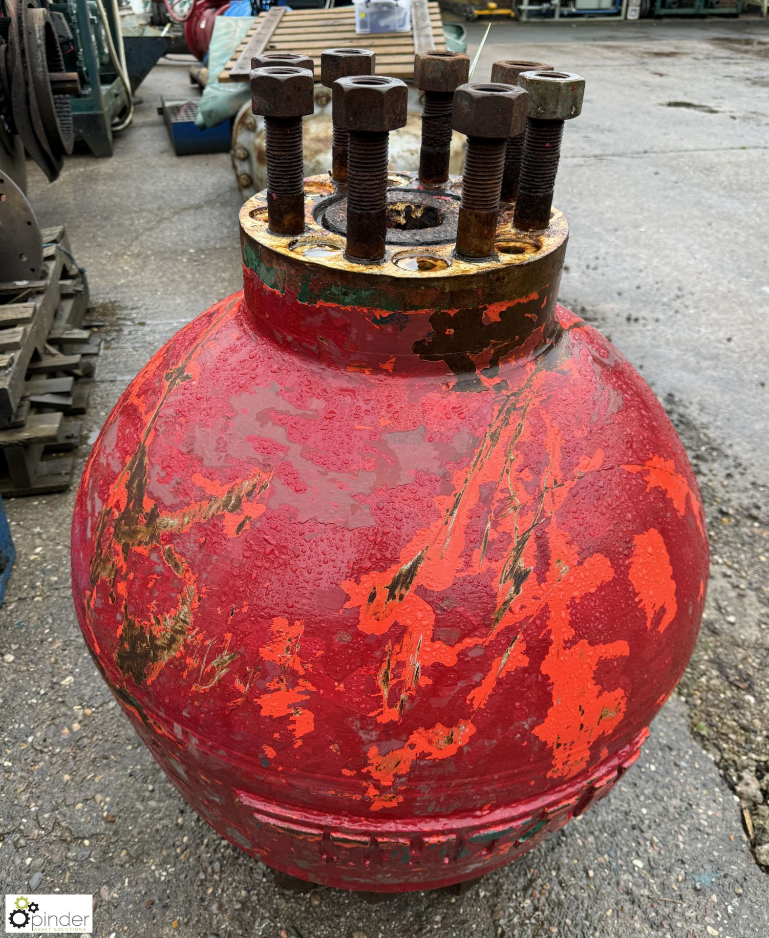 Hydril Mud Pump Pulsation Dampener, 5000psi, 20 Gallons (LOCATION: Nottingham – collection Monday 18 - Bild 4 aus 4