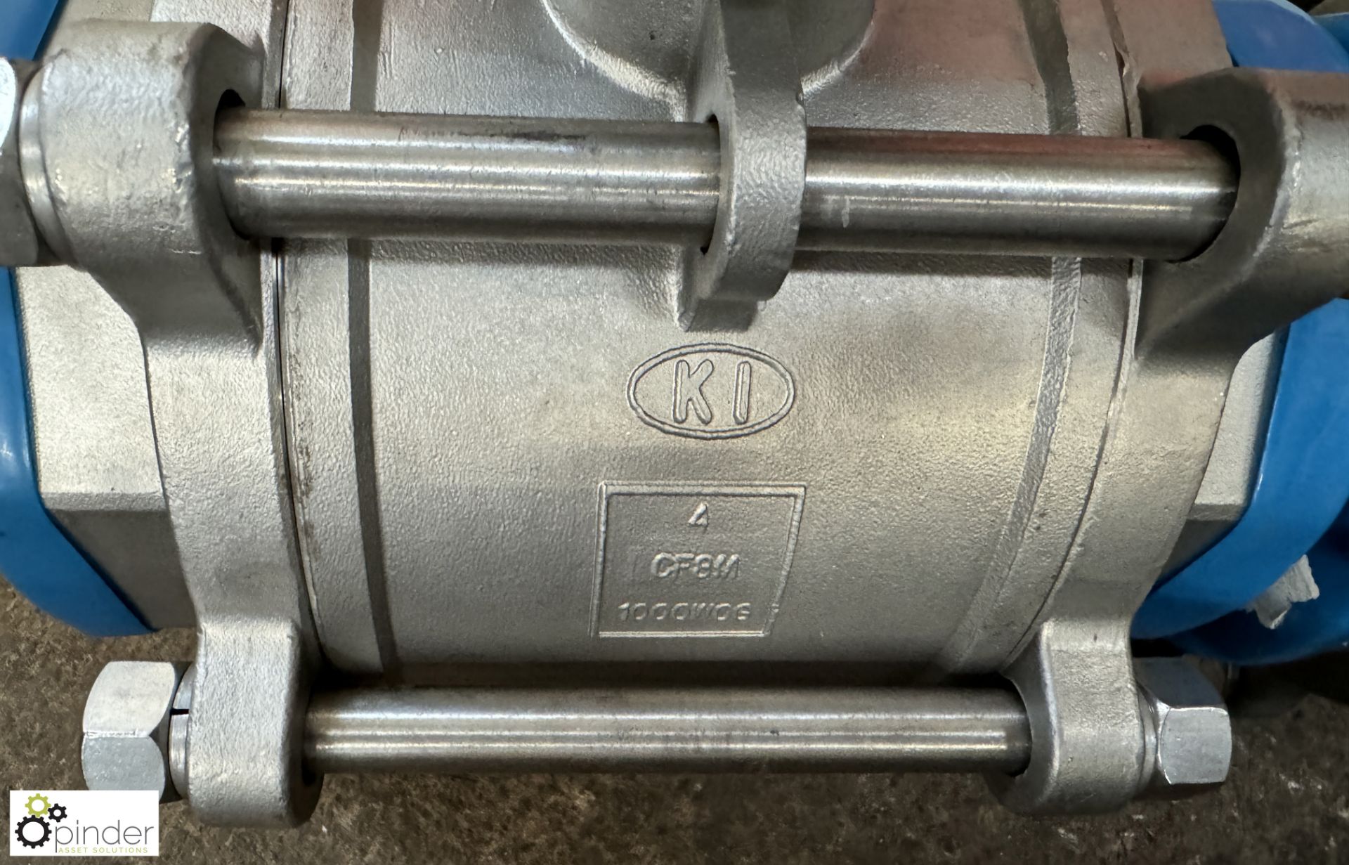 2 KI 4CF8M Ball Valves, 4in, unused (LOCATION: Nottingham – collection Monday 18 March and Tuesday - Image 2 of 6