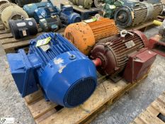 3 various Motors, up to 22kw (LOCATION: Carlisle – collection Tuesday 19 March and Wednesday 20