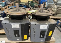 2 Grundfos MEE 132 5D2-FF265D1 variable speed Motors, 7.5kw (LOCATION: Carlisle – collection Tuesday