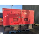 FG Wilson XD60P skid mounted containerised Generator Set, 60kva, 3 x 415volts outlets, 3 x