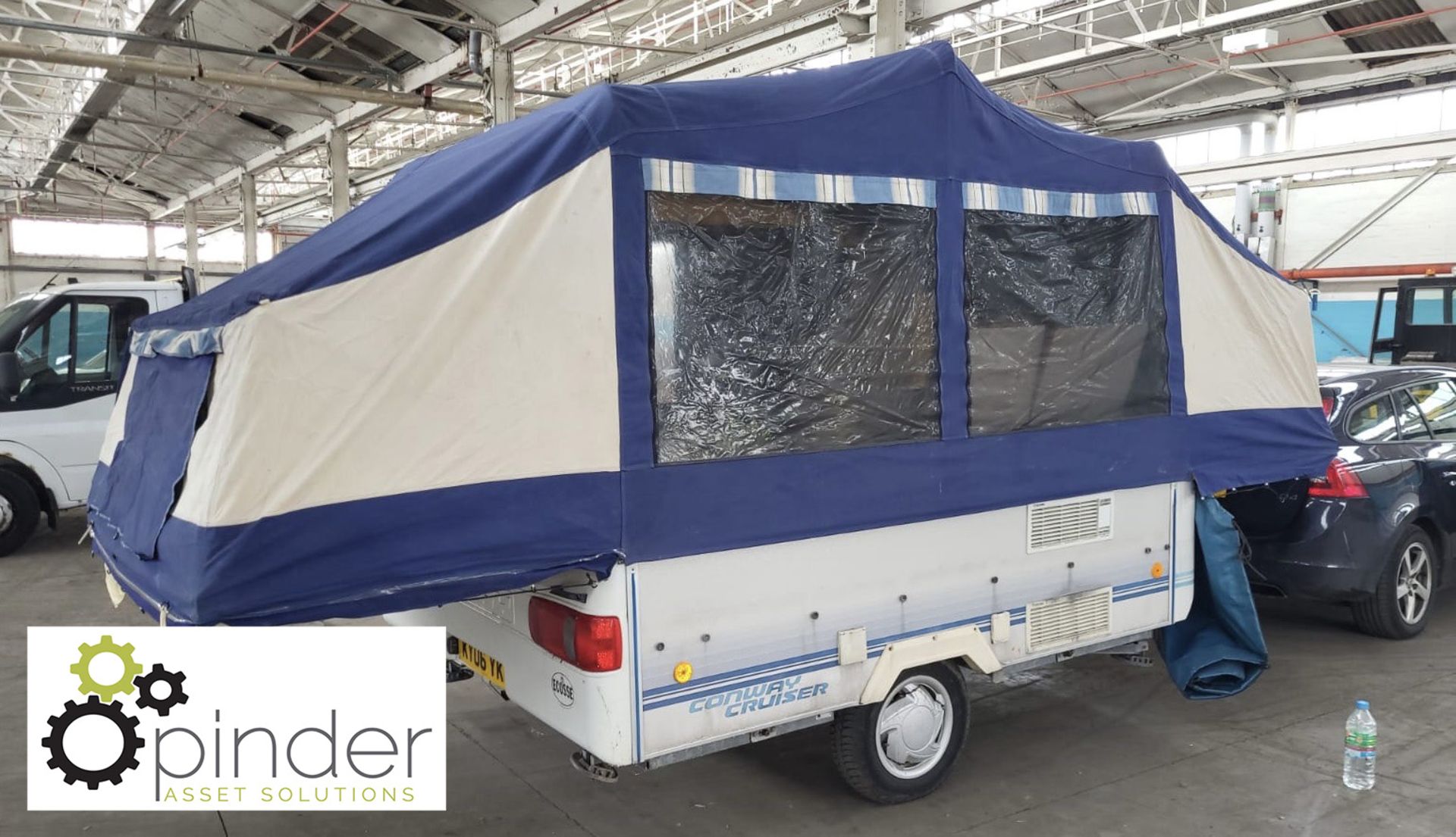Conway Cruiser single axle Folding Camper (LOCATION: Carlisle – collection Tuesday 19 March and - Image 3 of 8