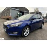 Ford Focus Zetec TDCI Estate, diesel, manual, 1499cc, registration FH15 GWK, date of registration 24