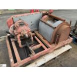 Skid mounted hydraulic Winch (LOCATION: Nottingham – collection Monday 18 March and Tuesday 19 March