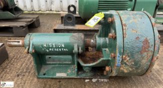 Mission 1 7/8 pedestal Pump (LOCATION: Nottingham – collection Monday 18 March and Tuesday 19